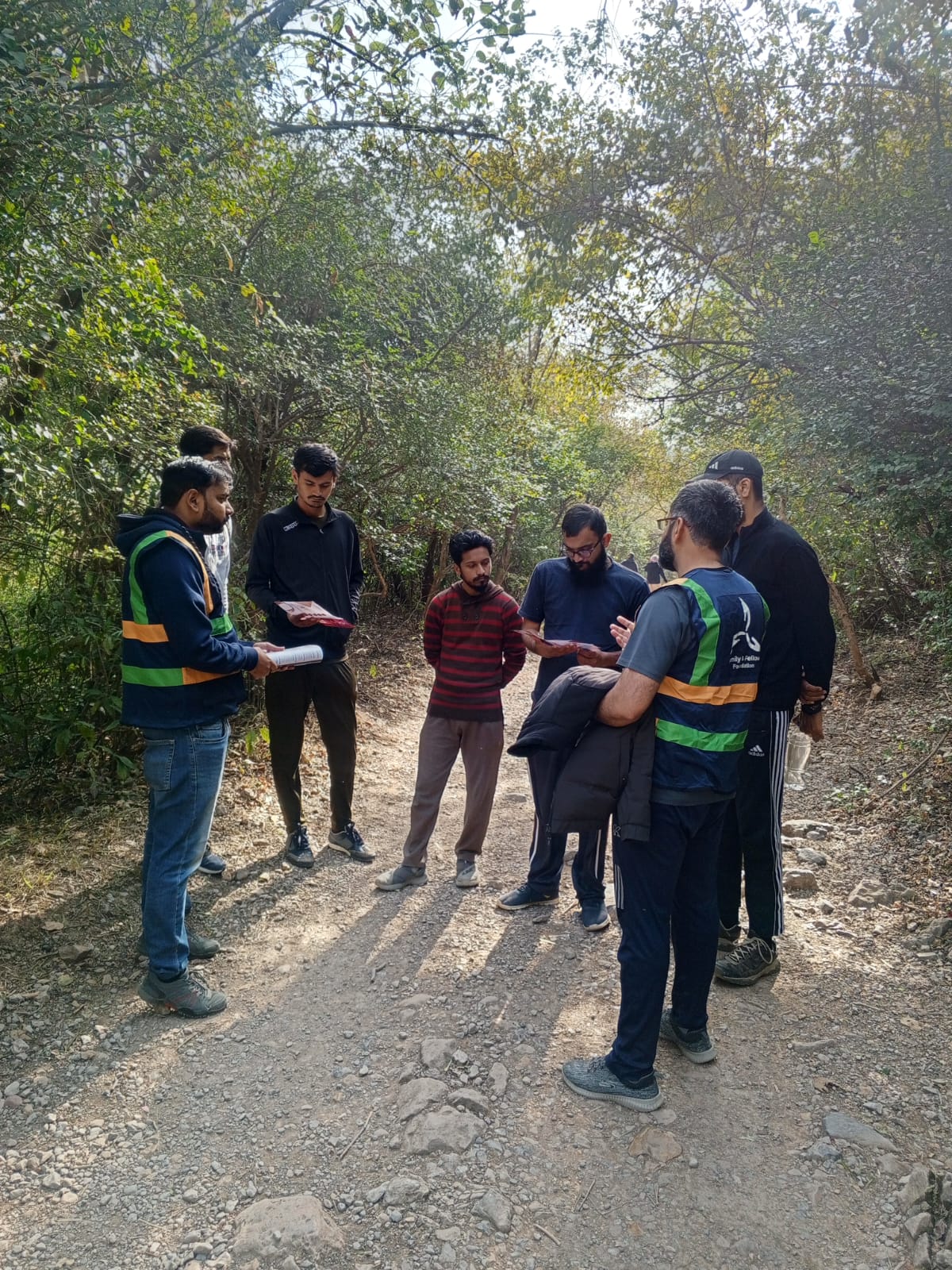 Blood donation activity at Trail 5, Islamabad during Trail 5 Awareness Session