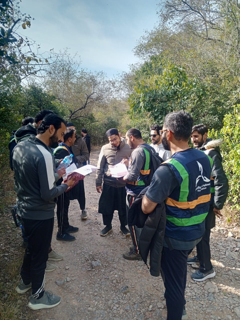 Blood donation activity at Trail 5, Islamabad during Trail 5 Awareness Session