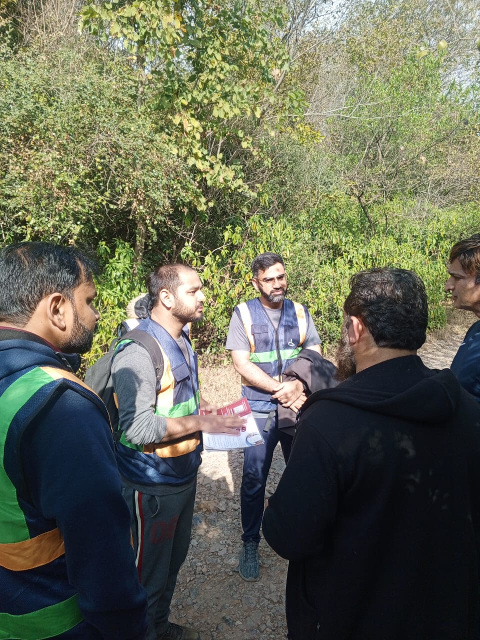 Blood donation activity at Trail 5, Islamabad during Trail 5 Awareness Session