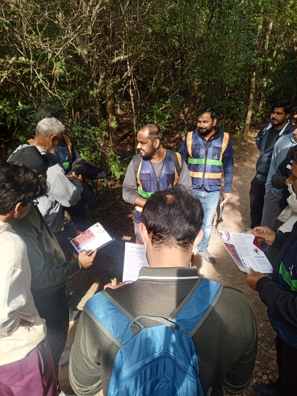 Blood donation activity at Trail 5, Islamabad during Trail 5 Awareness Session