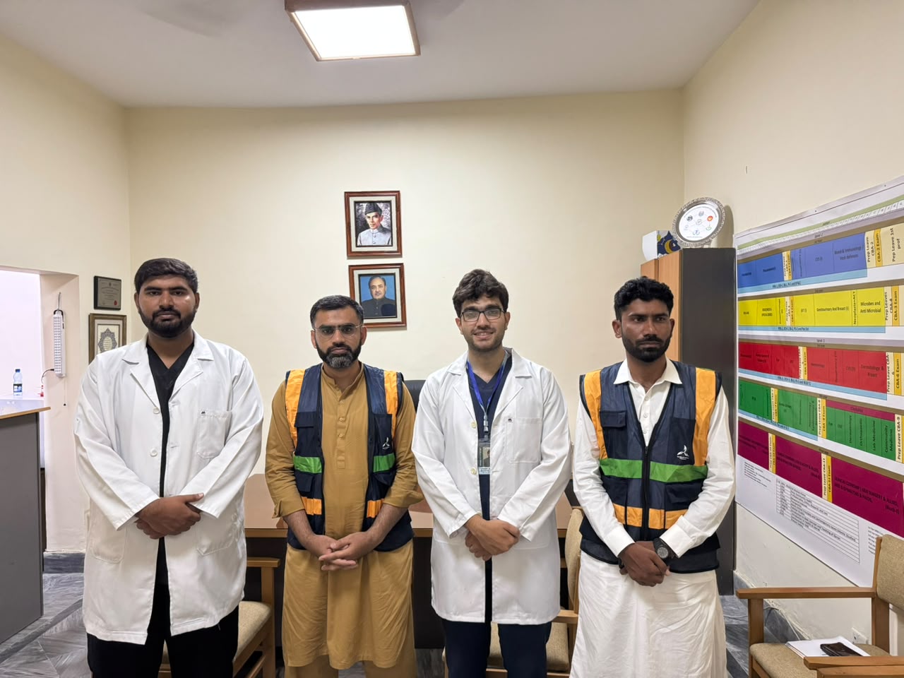 Blood donation activity at Al-Mizan Campus, Riphah International University, Rawalpindi during Awareness Session and MOU Signing at Riphah International University